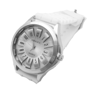 Horloge Geneva Strass Wit #8